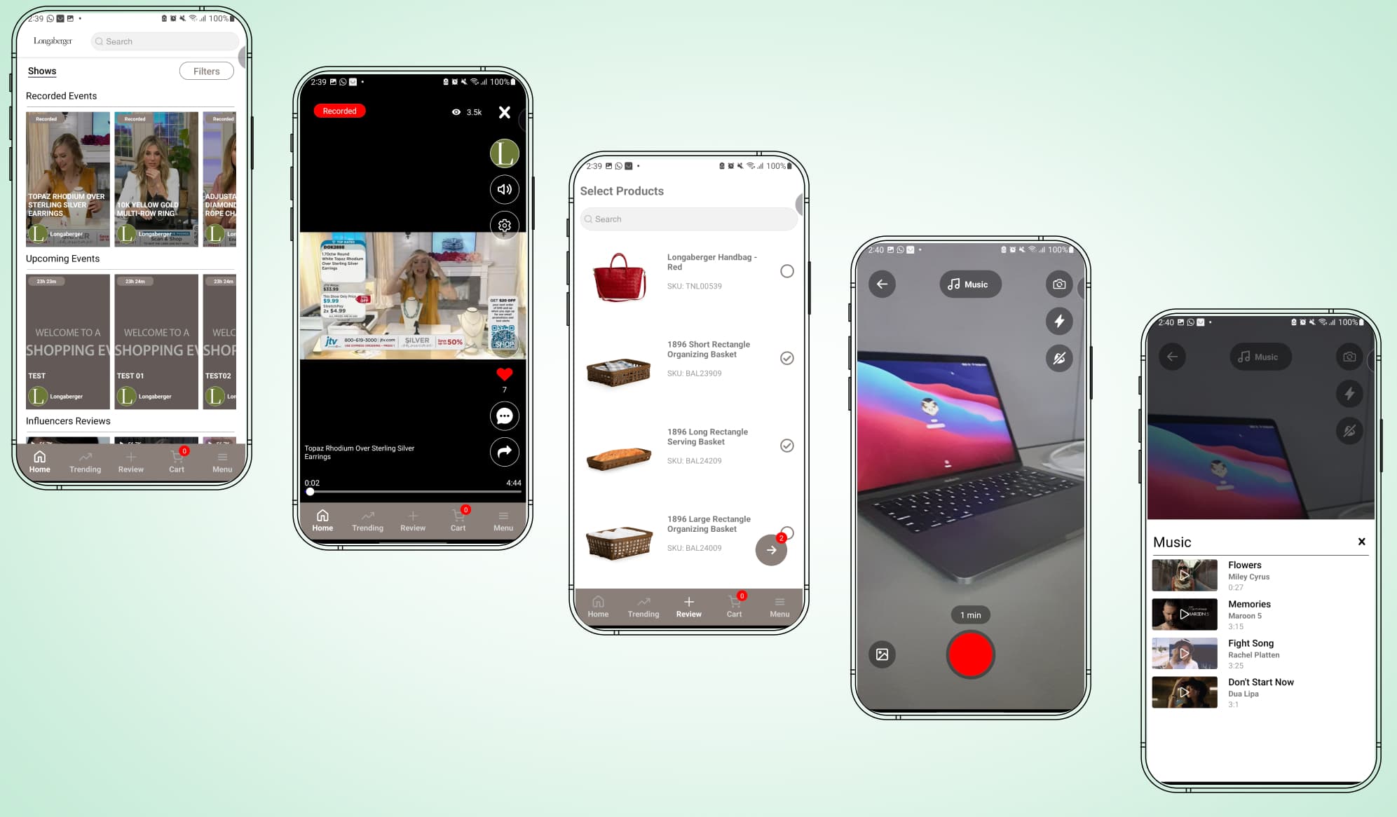 Longaberger App